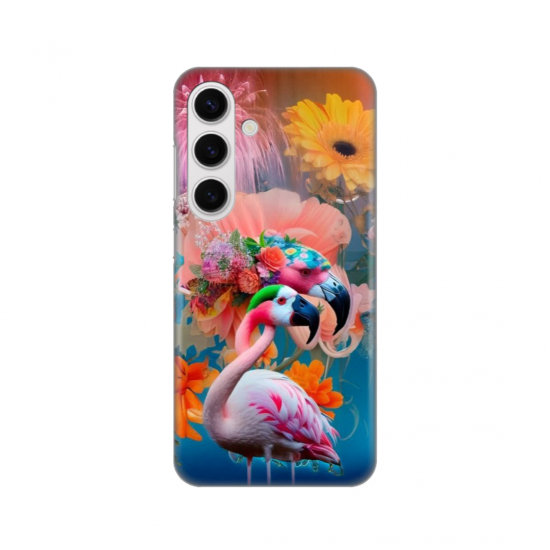 Silikonska maskica za Samsung - Flamingo