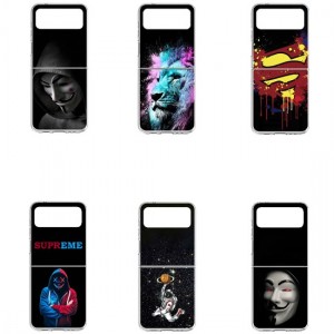 Silikonska maskica za Samsung Z flip3 5g- šareni dizajn 02