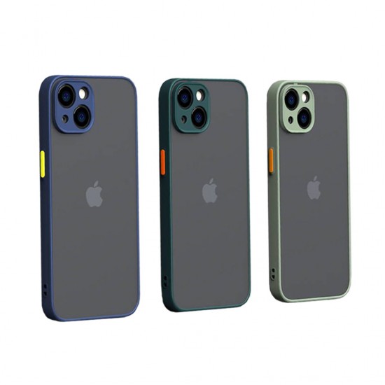 Armor mat maskica sa rubovima u boji za iPhone