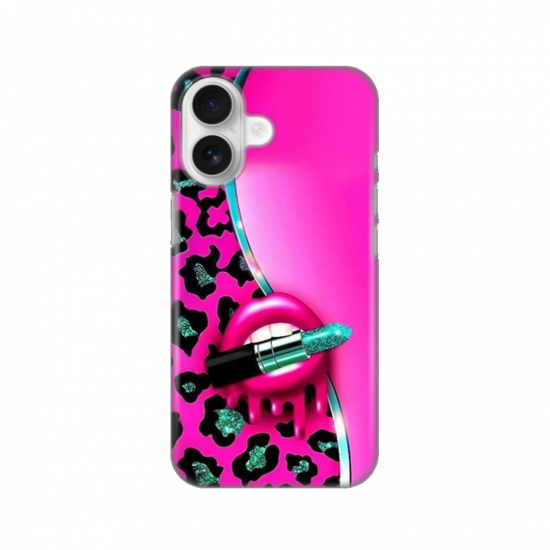 Silikonska maskica za iPhone - Lipstick 3
