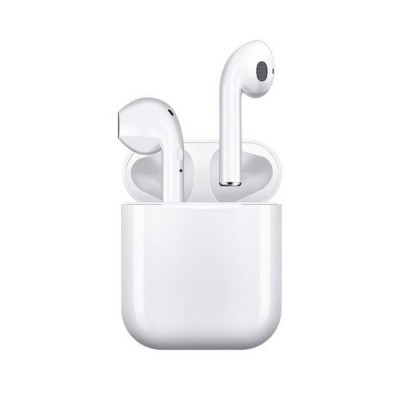 Bežične slušalice s kućištem za punjenje - bijele